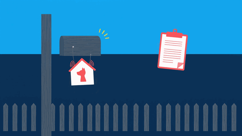Hero illustration for: Barking Dog at the Airbnb Next Door? What You Can Do