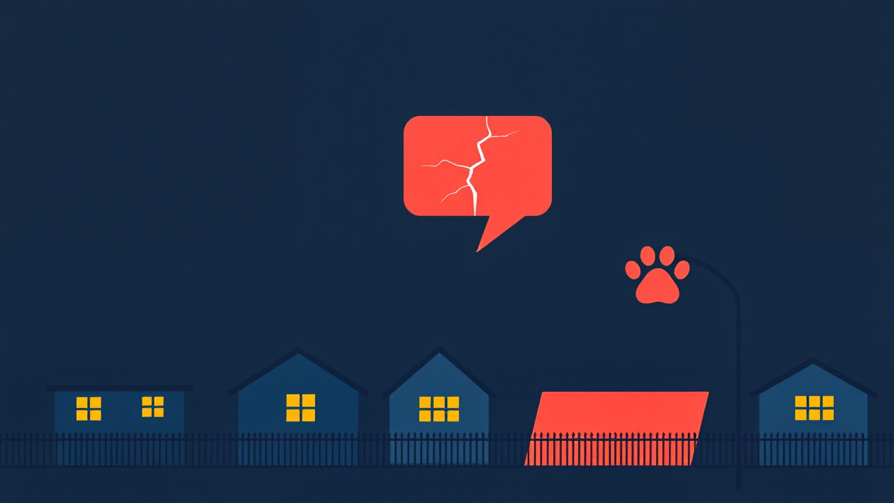 Hero illustration for: Does Home Insurance Cover a Barking Dog Dispute?